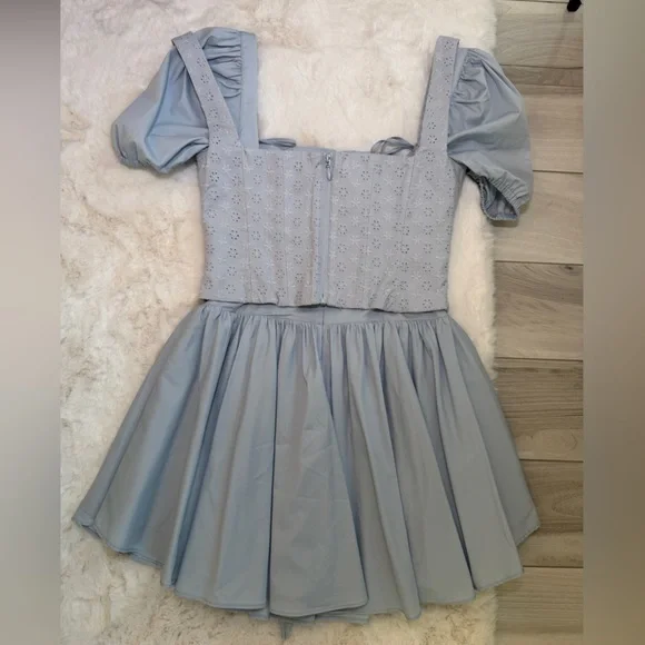 House of CB Broderie Anglaise Corset Bodice Mini dress
Size Medium - Picture 8 of 12